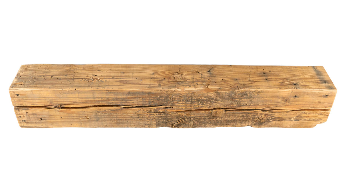 Reclaimed Wood Fireplace Mantel - Dakota Timber Co - Fireplace Mantels