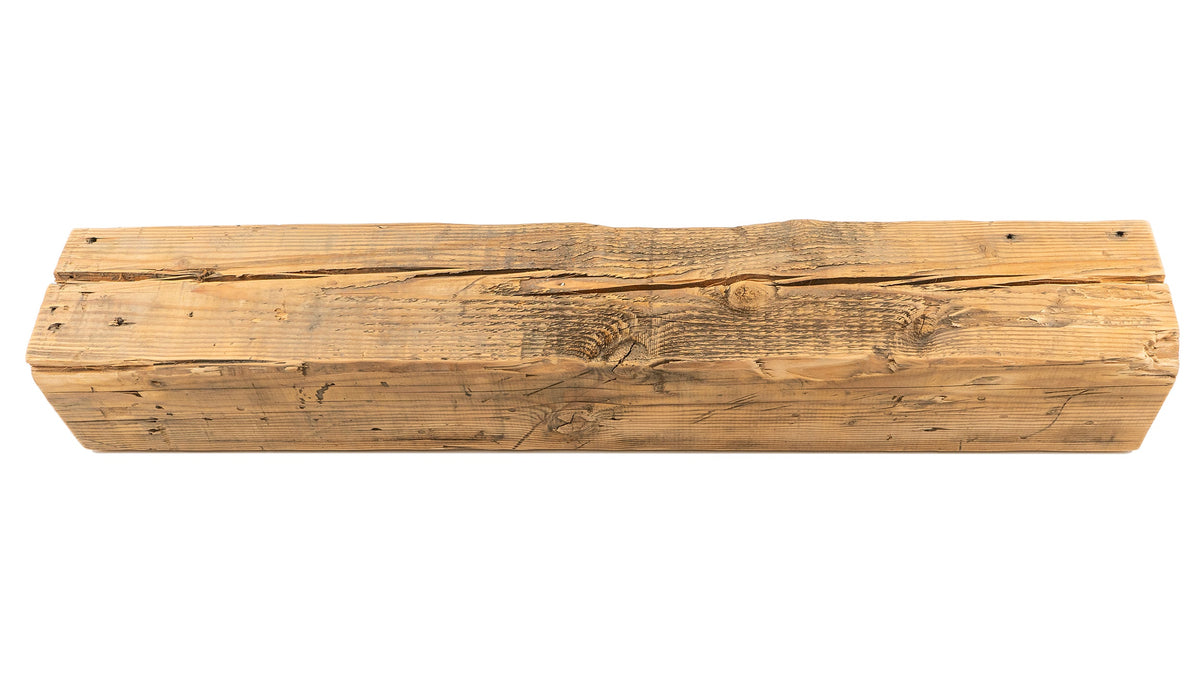 Reclaimed Wood Fireplace Mantel - Dakota Timber Co - Fireplace Mantels