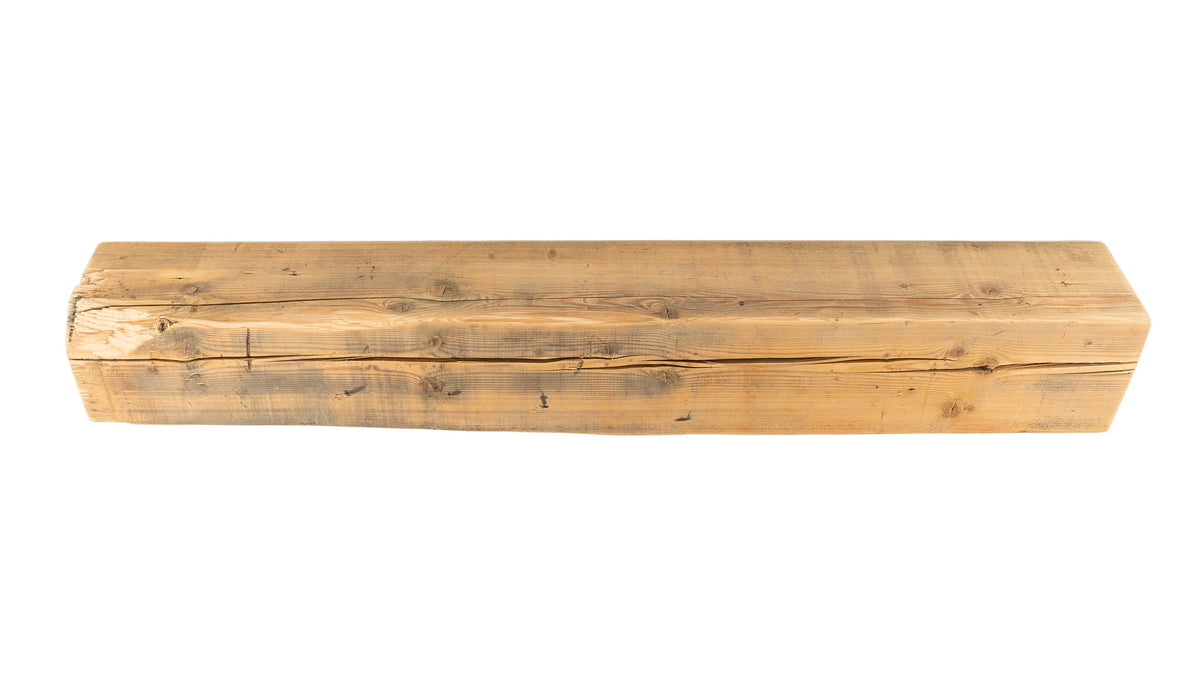 Reclaimed Wood Fireplace Mantel - Dakota Timber Co - Fireplace Mantels