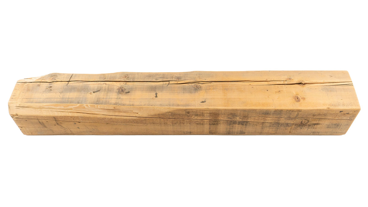 Reclaimed Wood Fireplace Mantel - Dakota Timber Co - Fireplace Mantels