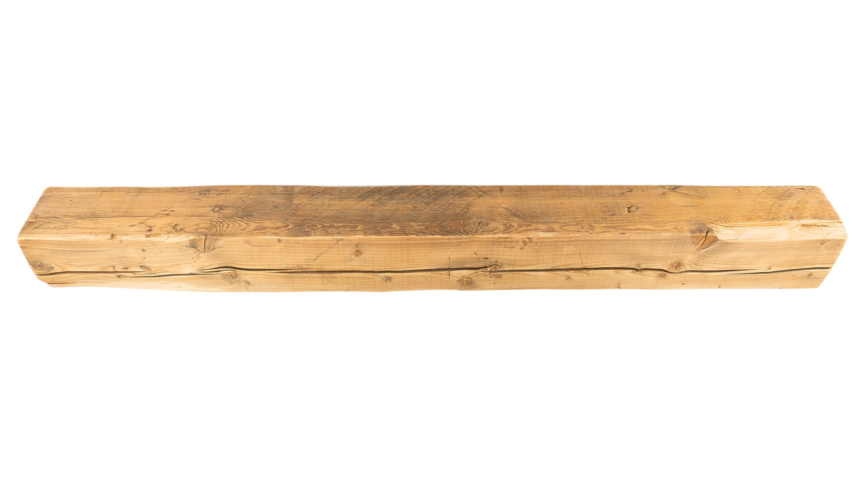 Reclaimed Wood Fireplace Mantel - Dakota Timber Co - Fireplace Mantels