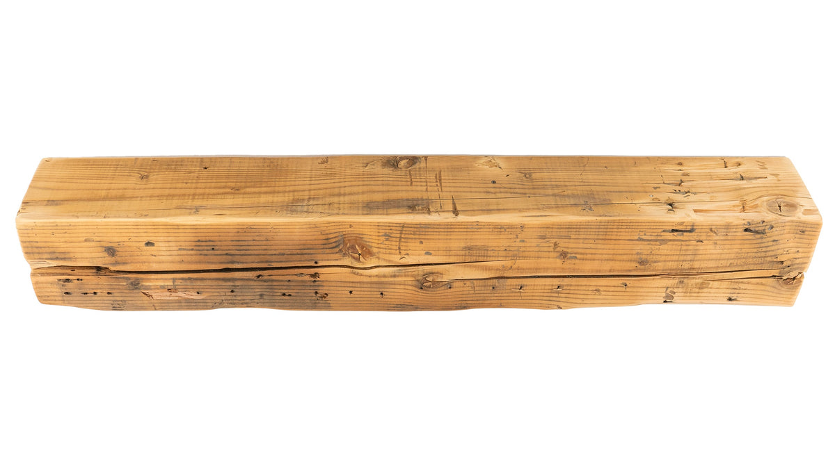 Reclaimed Wood Fireplace Mantel - Dakota Timber Co - Fireplace Mantels