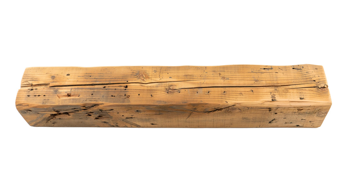 Reclaimed Wood Fireplace Mantel - Dakota Timber Co - Fireplace Mantels
