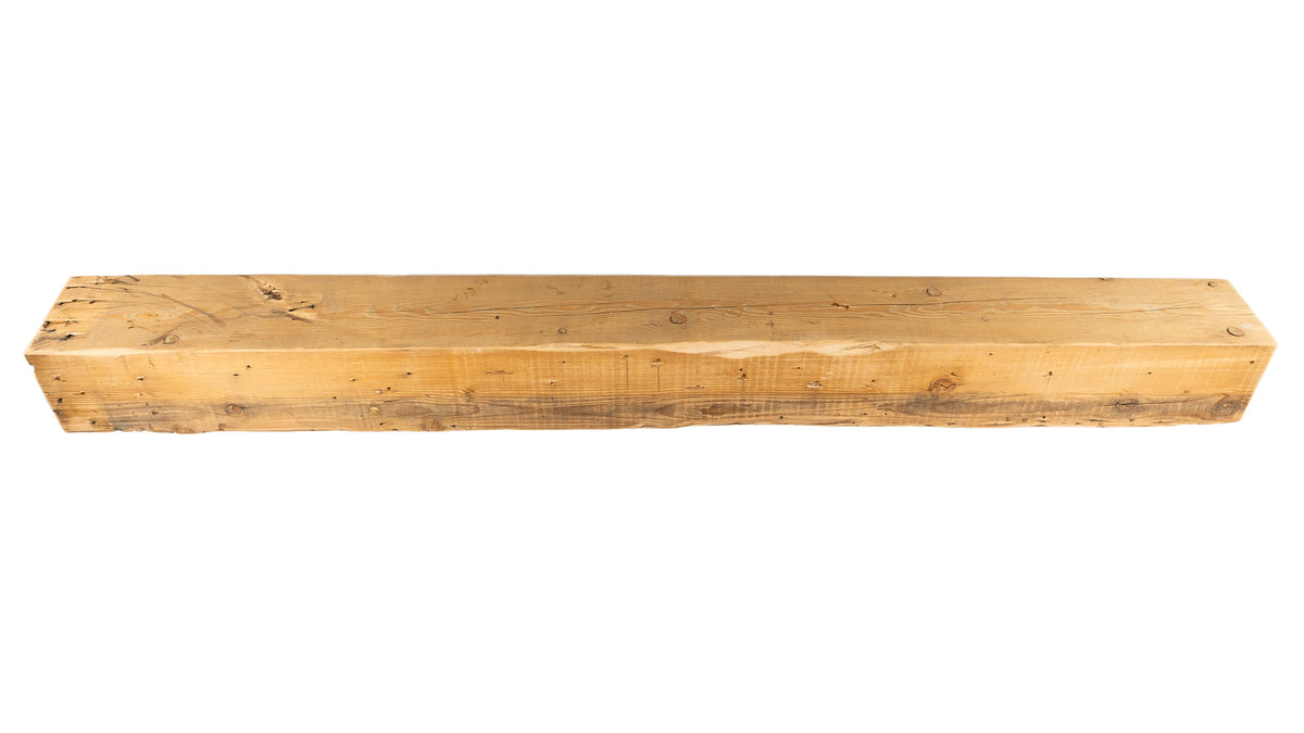 Reclaimed Wood Fireplace Mantel - Dakota Timber Co - Fireplace Mantels