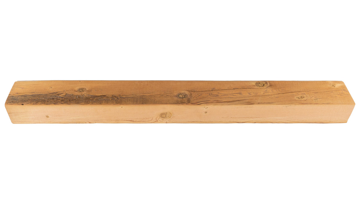 Reclaimed Wood Fireplace Mantel - Dakota Timber Co - Fireplace Mantels