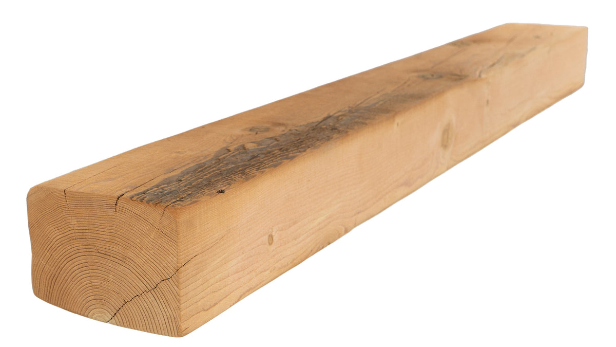 Reclaimed Wood Fireplace Mantel - Dakota Timber Co - Fireplace Mantels