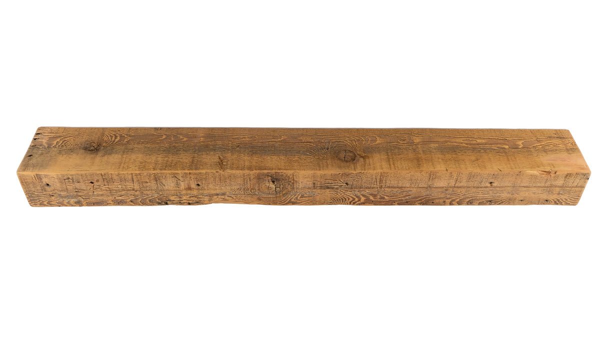 Reclaimed Wood Fireplace Mantel - Dakota Timber Co - Fireplace Mantels