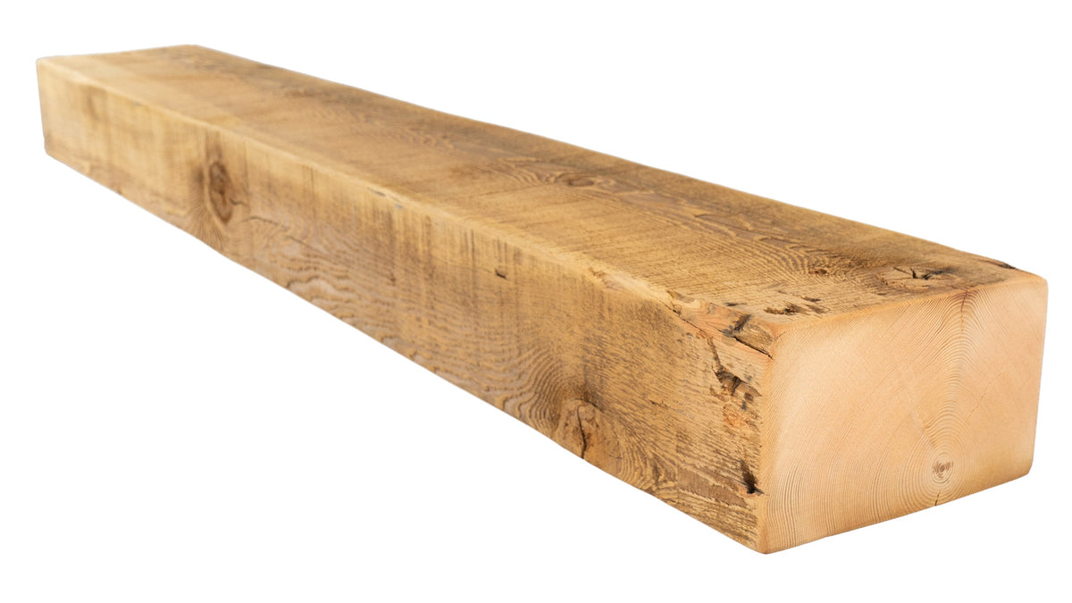 Reclaimed Wood Fireplace Mantel - Dakota Timber Co - Fireplace Mantels