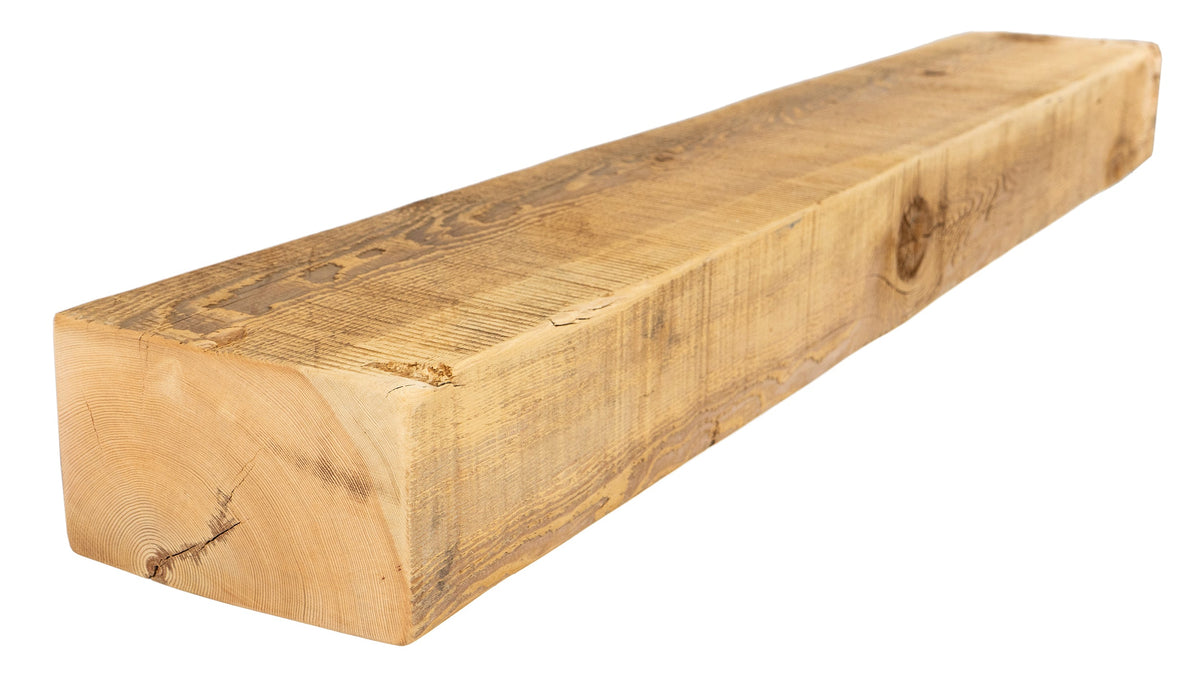 Reclaimed Wood Fireplace Mantel - Dakota Timber Co - Fireplace Mantels