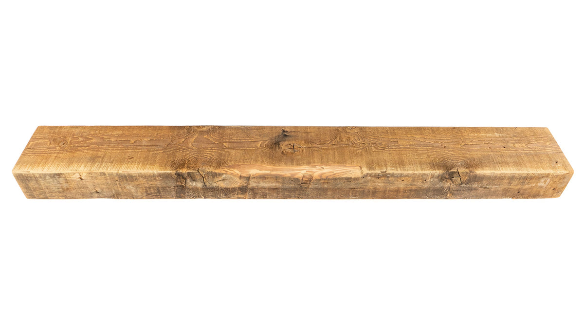 Reclaimed Wood Fireplace Mantel - Dakota Timber Co - Fireplace Mantels