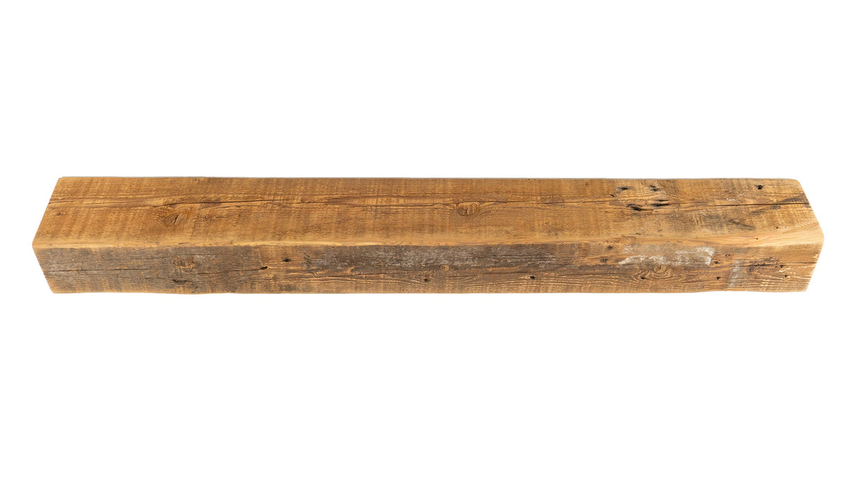 Reclaimed Wood Fireplace Mantel - Dakota Timber Co - Fireplace Mantels