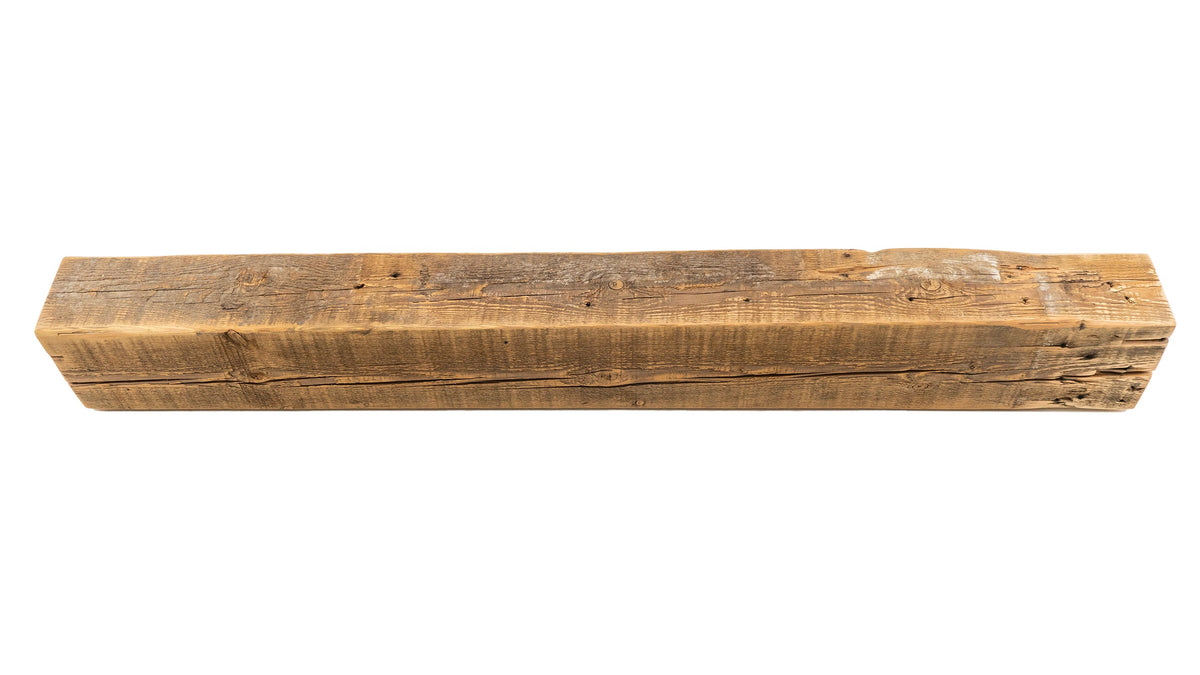 Reclaimed Wood Fireplace Mantel - Dakota Timber Co - Fireplace Mantels