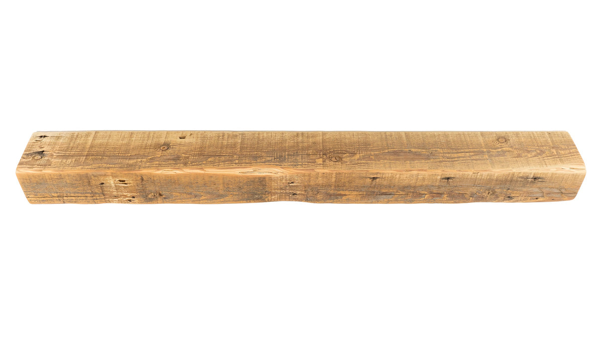 Reclaimed Wood Fireplace Mantel - Dakota Timber Co - Fireplace Mantels