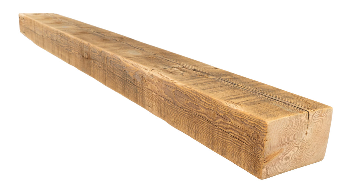 Reclaimed Wood Fireplace Mantel - Dakota Timber Co - Fireplace Mantels