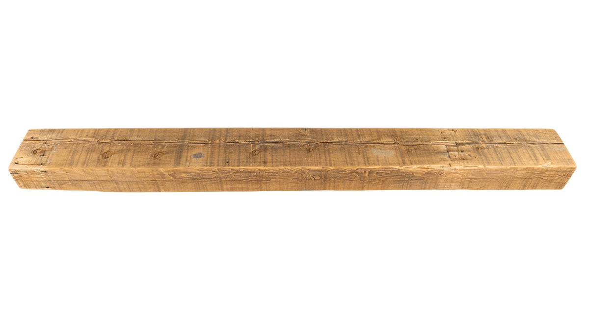 Reclaimed Wood Fireplace Mantel - Dakota Timber Co - Fireplace Mantels