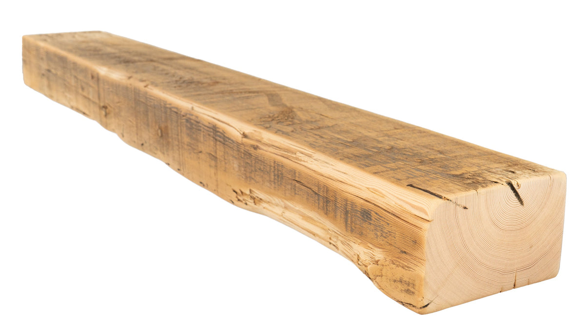 Reclaimed Wood Fireplace Mantel - Dakota Timber Co - Fireplace Mantels