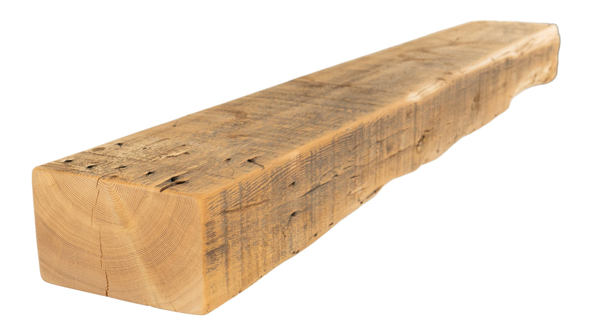 Reclaimed Wood Fireplace Mantel - Dakota Timber Co - Fireplace Mantels