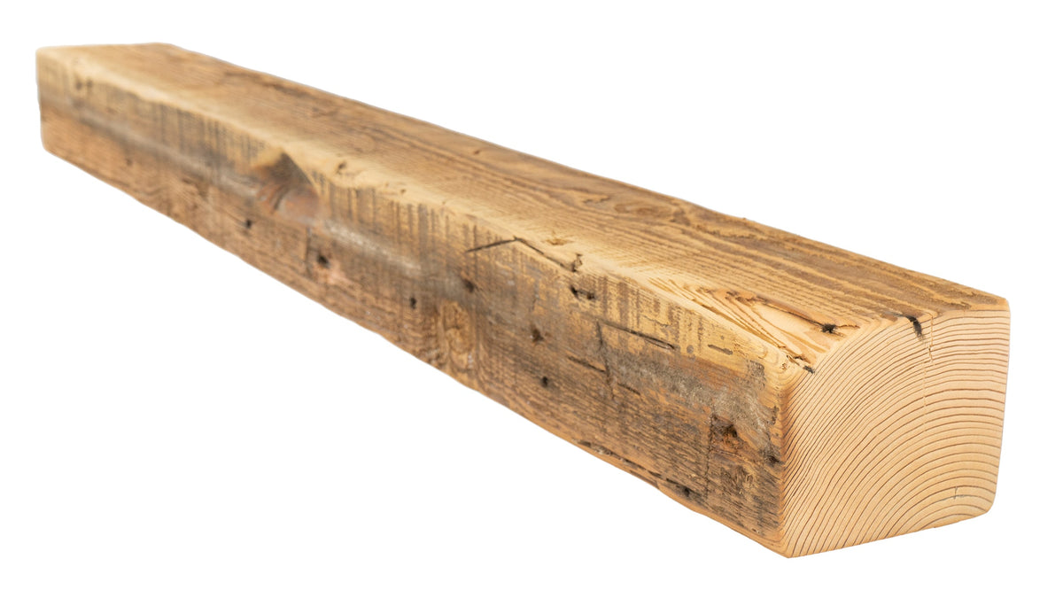 Reclaimed Wood Fireplace Mantel - Dakota Timber Co - Fireplace Mantels