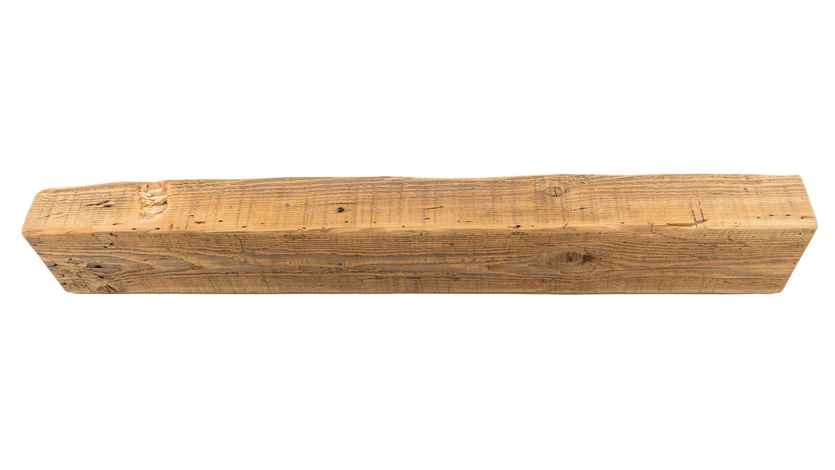 Reclaimed Wood Fireplace Mantel - Dakota Timber Co - Fireplace Mantels