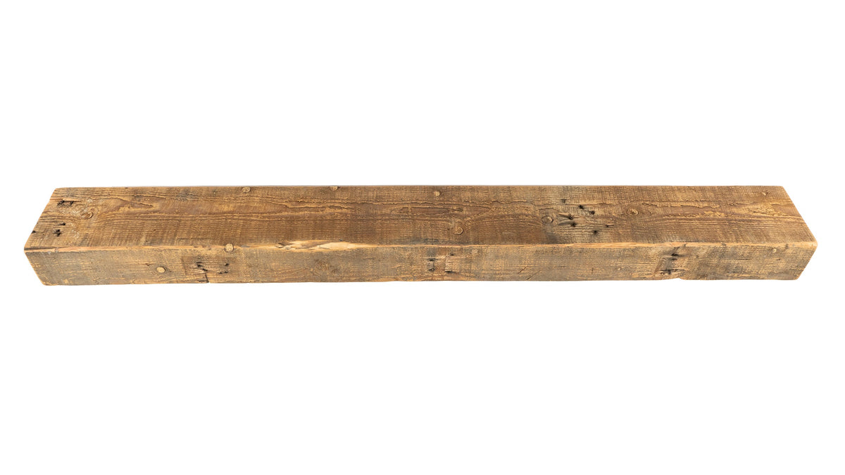 Reclaimed Wood Fireplace Mantel - Dakota Timber Co - Fireplace Mantels