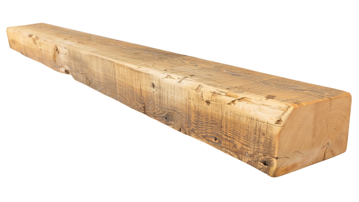 Reclaimed Wood Fireplace Mantel - Dakota Timber Co - Fireplace Mantels