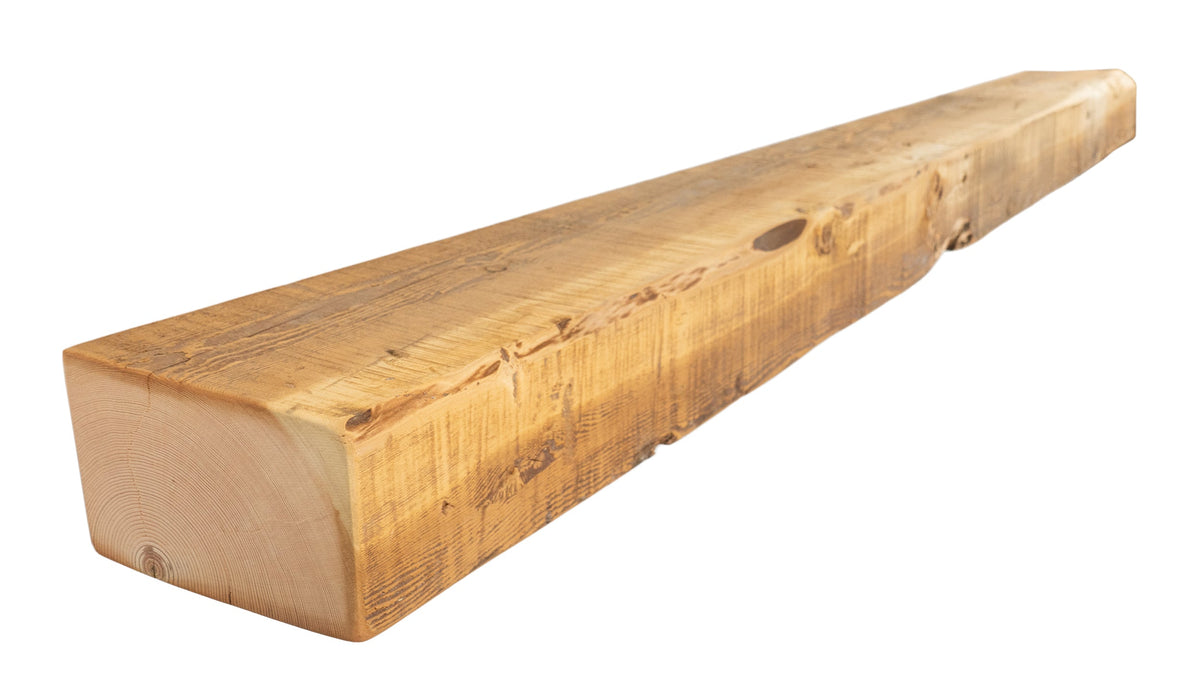 Reclaimed Wood Fireplace Mantel - Dakota Timber Co - Fireplace Mantels