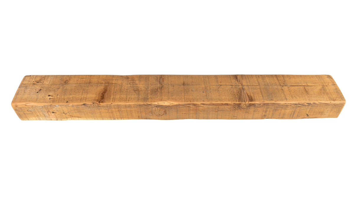 Reclaimed Wood Fireplace Mantel - Dakota Timber Co - Fireplace Mantels