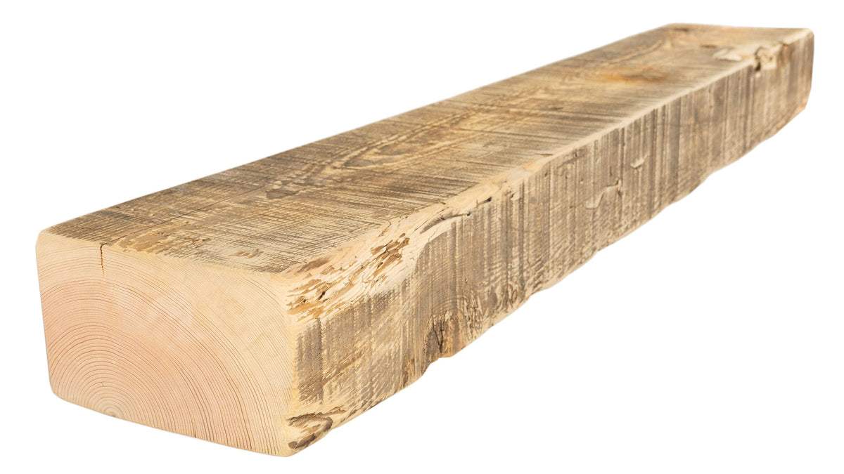 Reclaimed Wood Fireplace Mantel - Dakota Timber Co - Fireplace Mantels