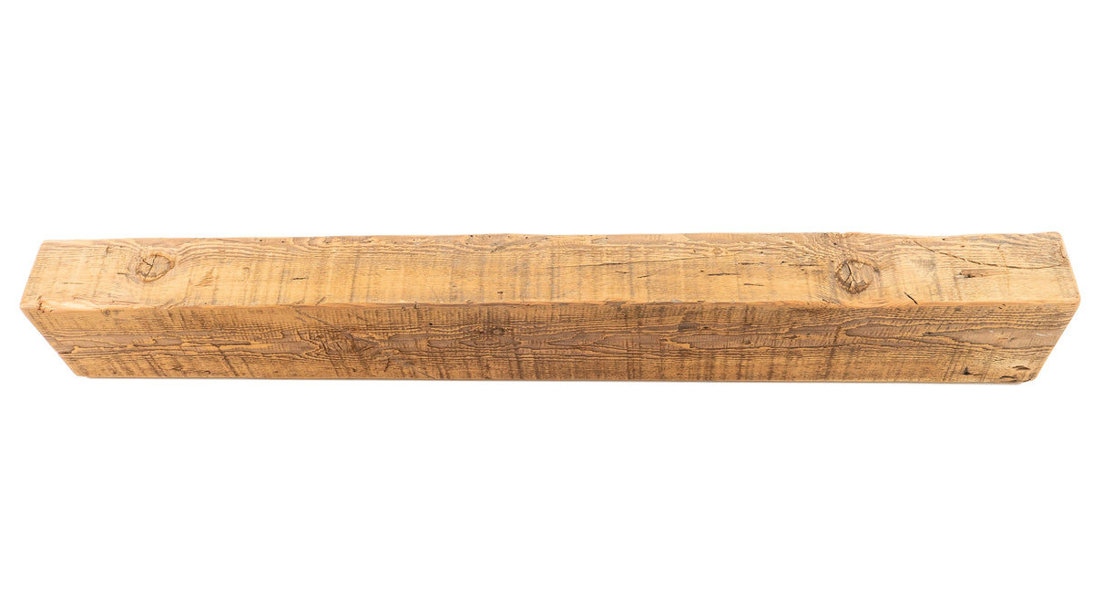Reclaimed Wood Fireplace Mantel - Dakota Timber Co - Fireplace Mantels