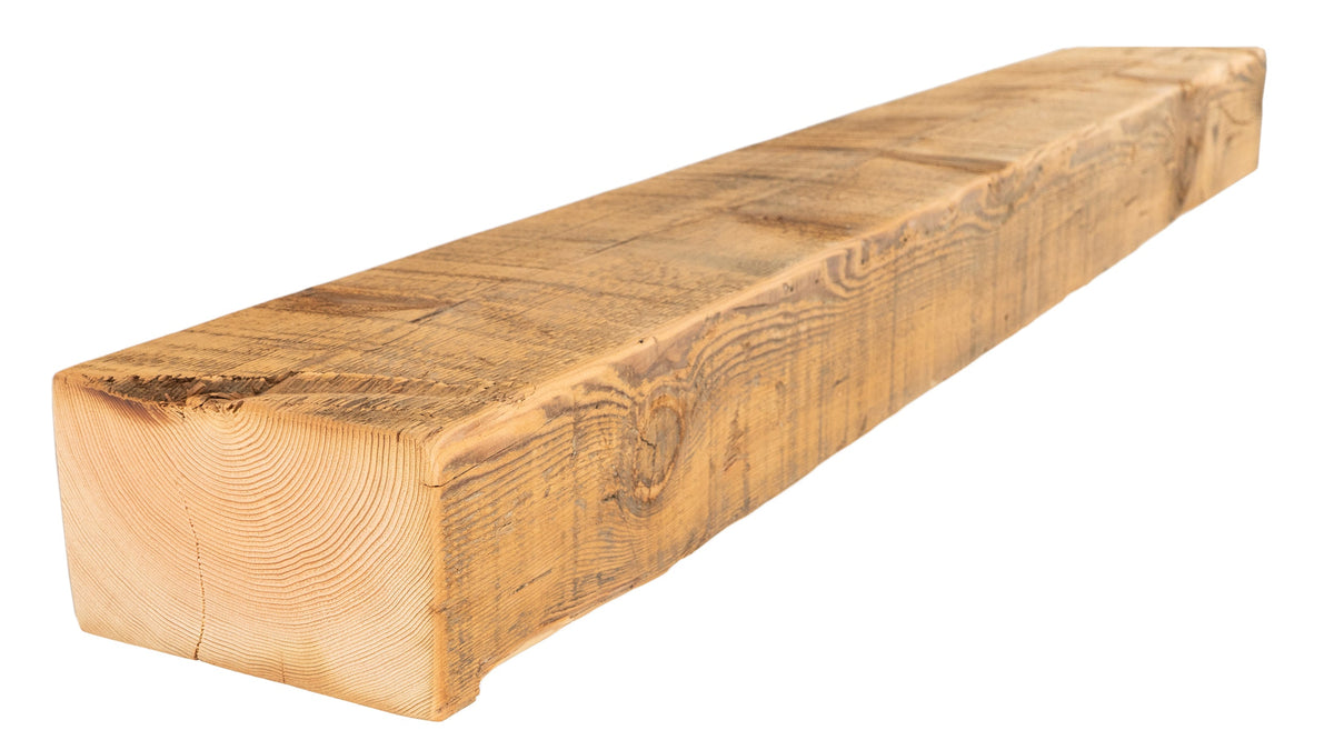 Reclaimed Wood Fireplace Mantel - Dakota Timber Co - Fireplace Mantels