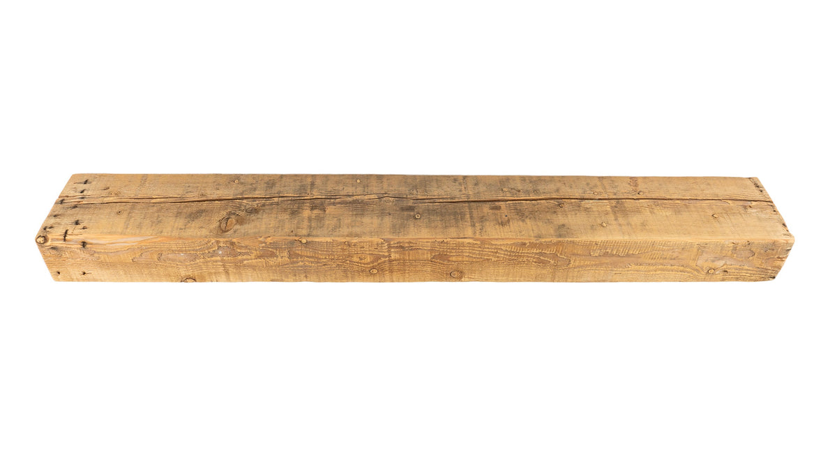 Reclaimed Wood Fireplace Mantel - Dakota Timber Co - Fireplace Mantels