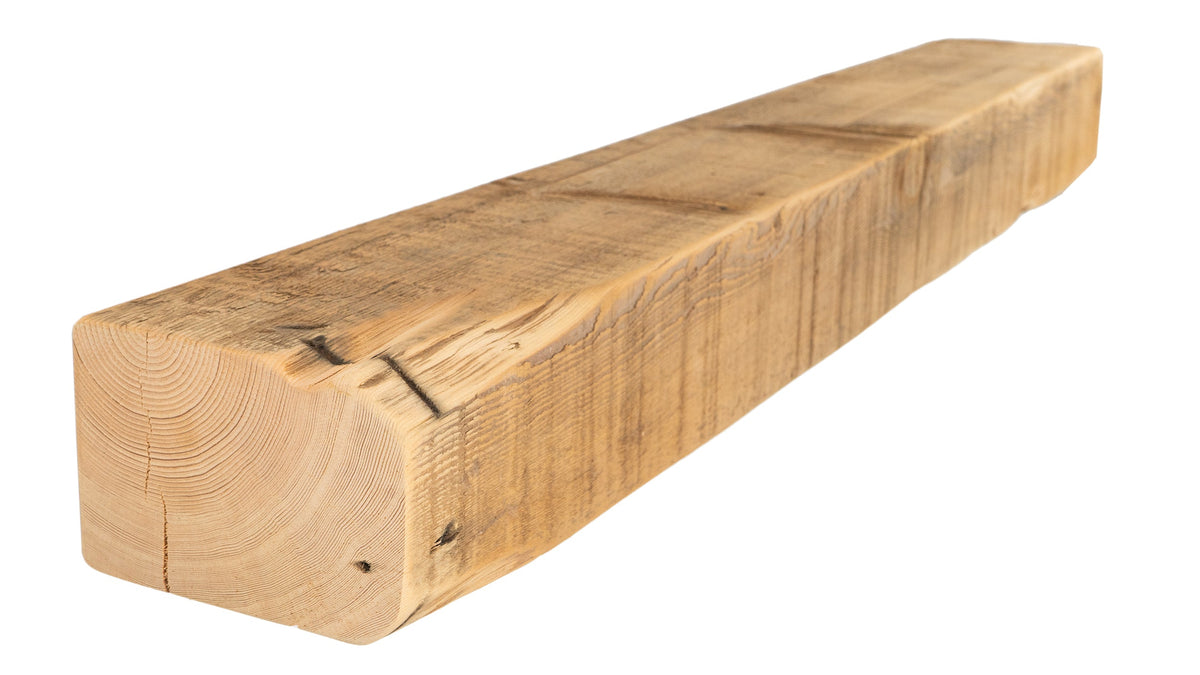 Reclaimed Wood Fireplace Mantel - Dakota Timber Co - Fireplace Mantels