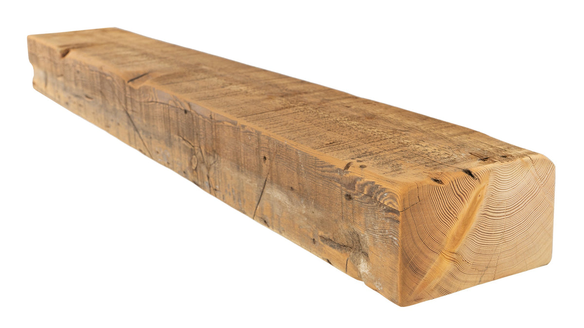 Reclaimed Wood Fireplace Mantel - Dakota Timber Co - Fireplace Mantels