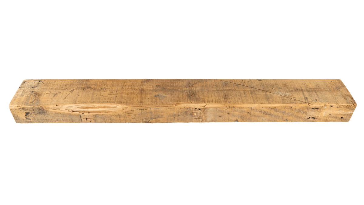 Reclaimed Wood Fireplace Mantel - Dakota Timber Co - Fireplace Mantels