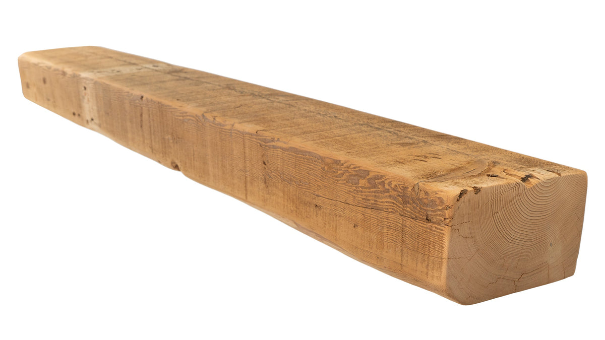 Reclaimed Wood Fireplace Mantel - Dakota Timber Co - Fireplace Mantels