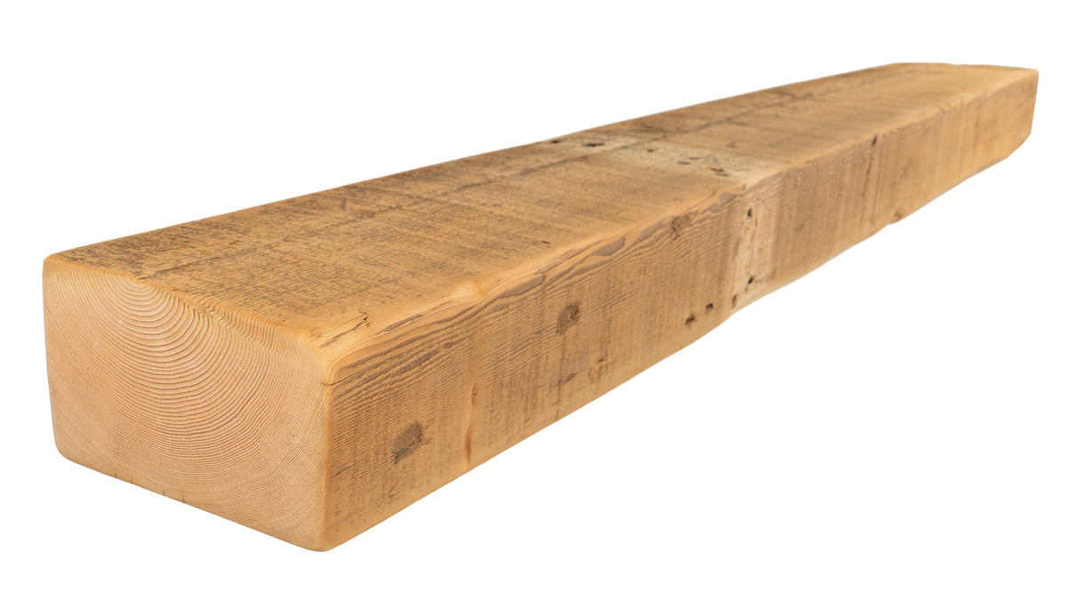 Reclaimed Wood Fireplace Mantel - Dakota Timber Co - Fireplace Mantels