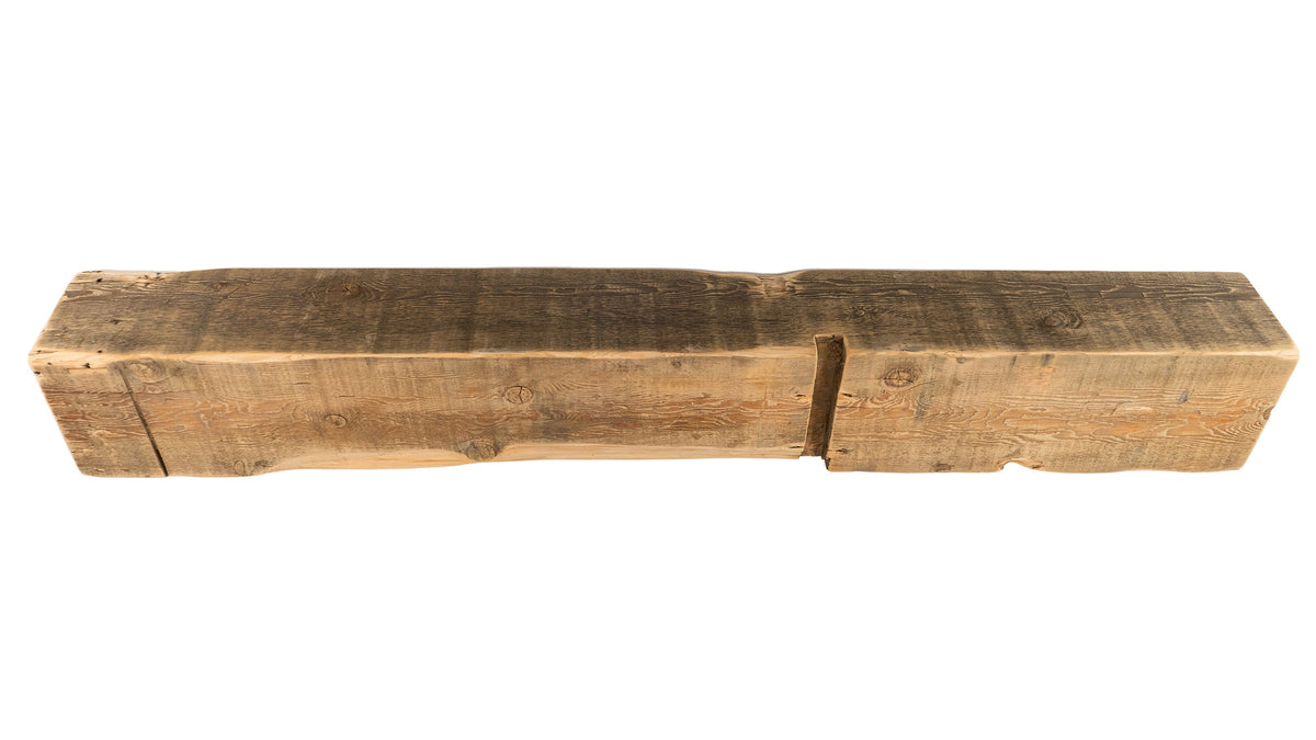 Reclaimed Wood Fireplace Mantel - Dakota Timber Co - Fireplace Mantels