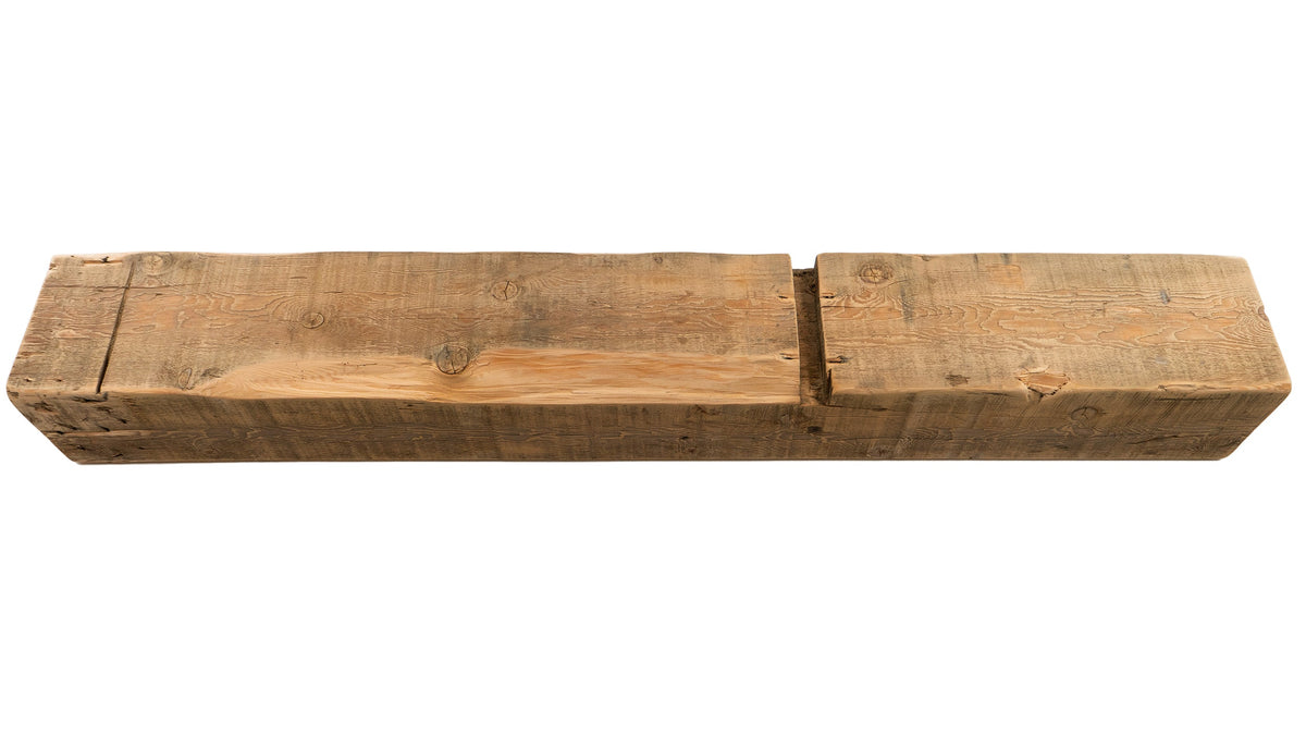 Reclaimed Wood Fireplace Mantel - Dakota Timber Co - Fireplace Mantels