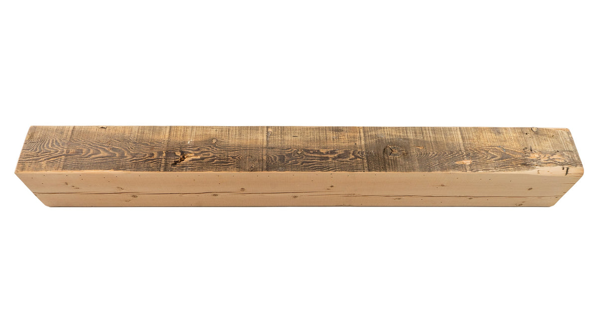 Reclaimed Wood Fireplace Mantel - Dakota Timber Co - Fireplace Mantels