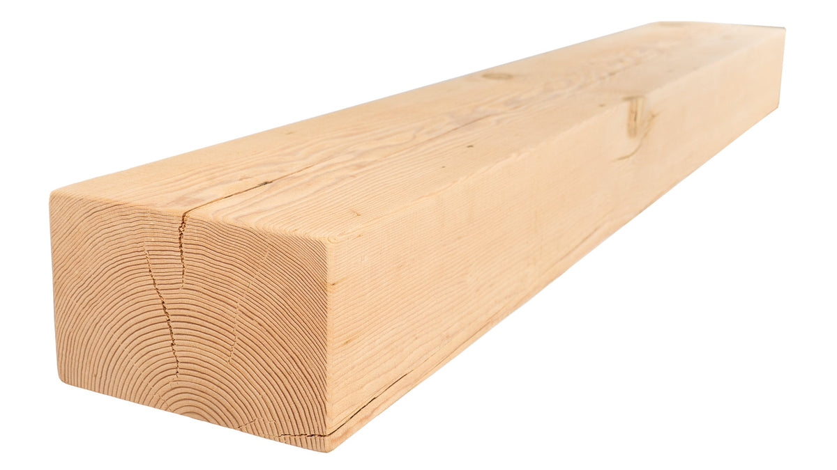 Reclaimed Wood Fireplace Mantel - Dakota Timber Co - Fireplace Mantels