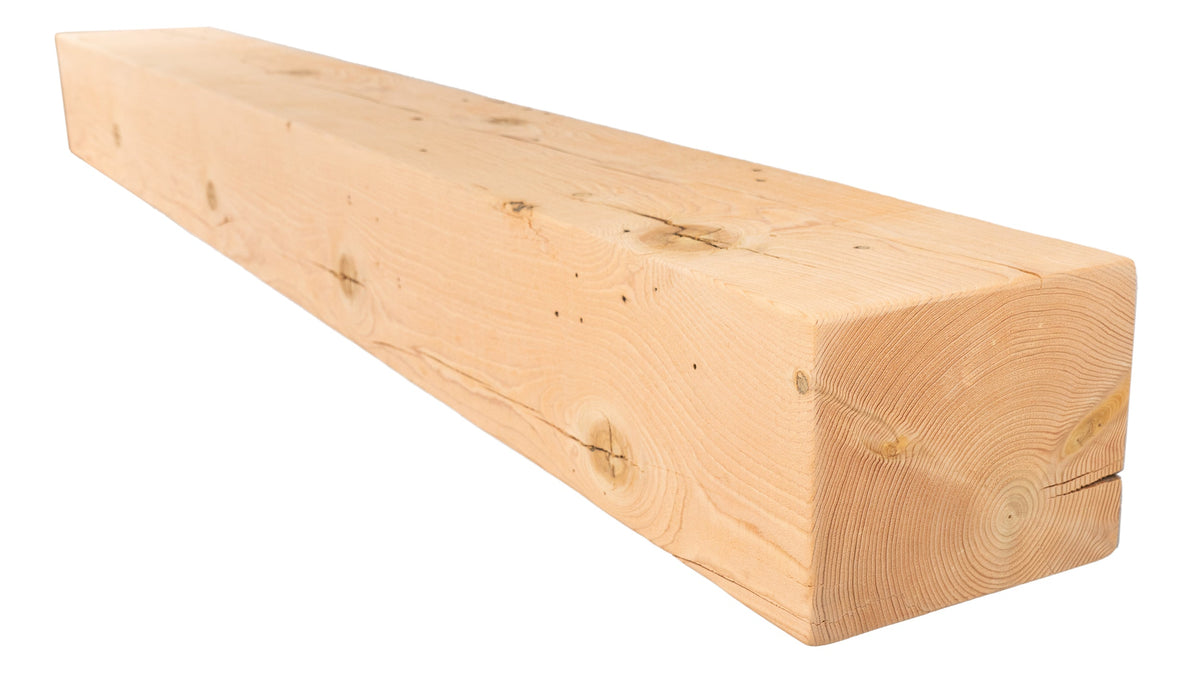 Reclaimed Wood Fireplace Mantel - Dakota Timber Co - Fireplace Mantels