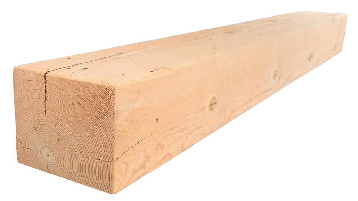 Reclaimed Wood Fireplace Mantel - Dakota Timber Co - Fireplace Mantels