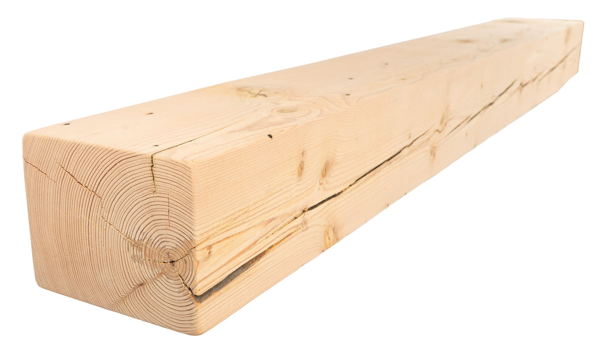 Reclaimed Wood Fireplace Mantel - Dakota Timber Co - Fireplace Mantels