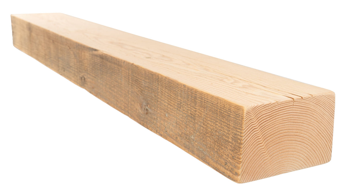 Reclaimed Wood Fireplace Mantel - Dakota Timber Co - Fireplace Mantels
