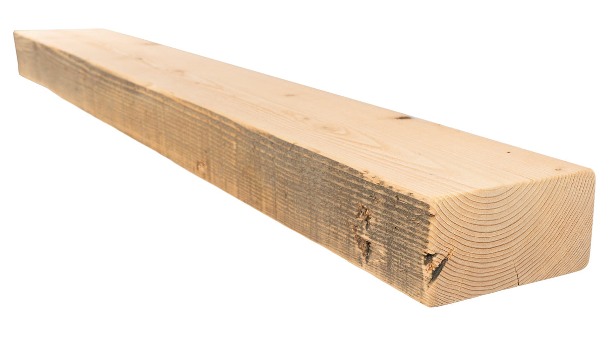 Reclaimed Wood Fireplace Mantel - Dakota Timber Co - Fireplace Mantels