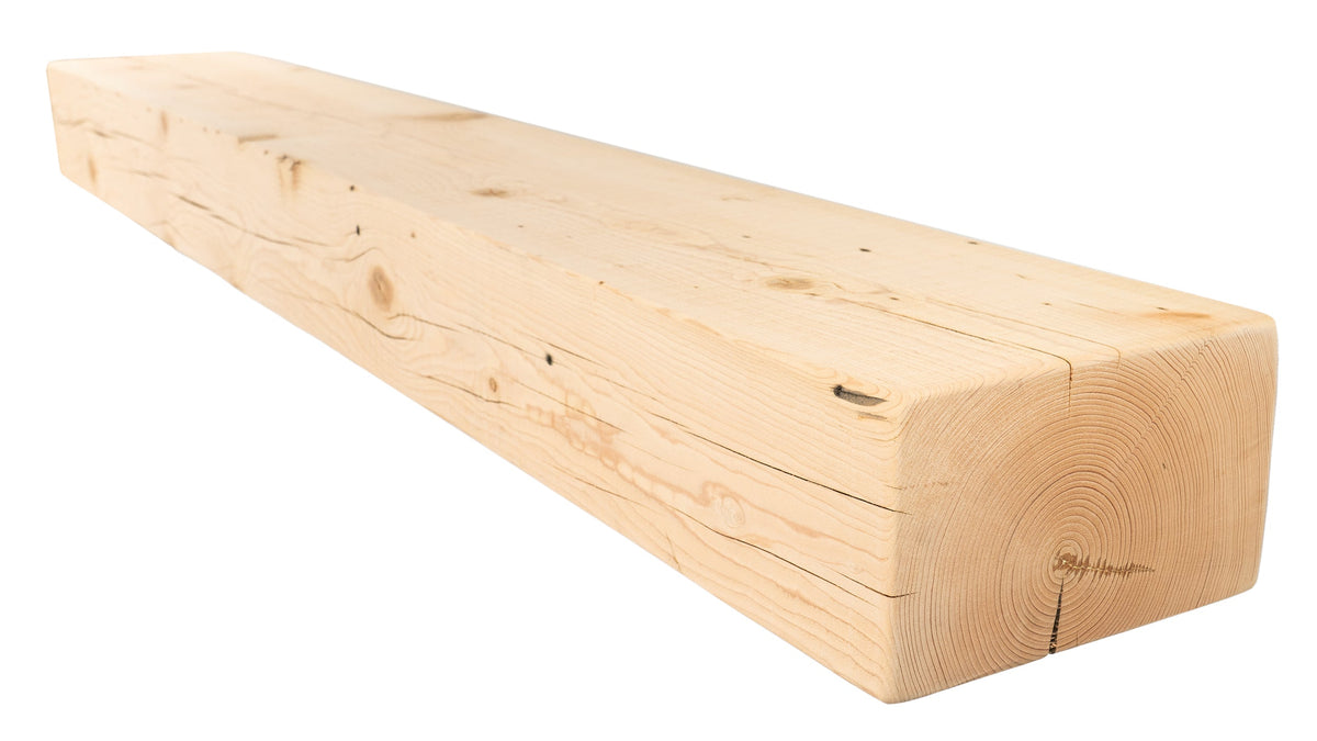Reclaimed Wood Fireplace Mantel - Dakota Timber Co - Fireplace Mantels