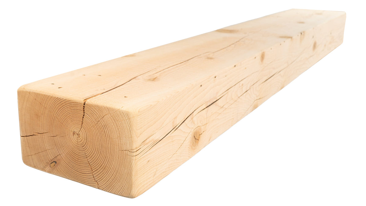 Reclaimed Wood Fireplace Mantel - Dakota Timber Co - Fireplace Mantels