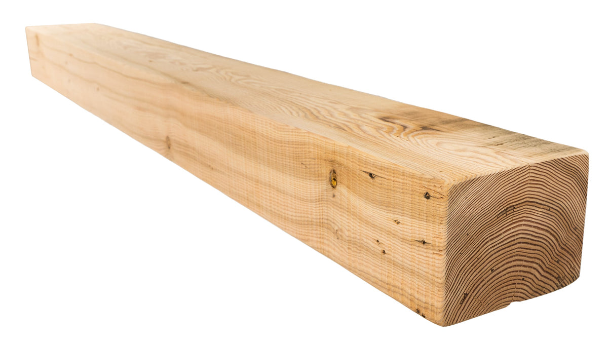 Reclaimed Wood Fireplace Mantel - Dakota Timber Co - Fireplace Mantels