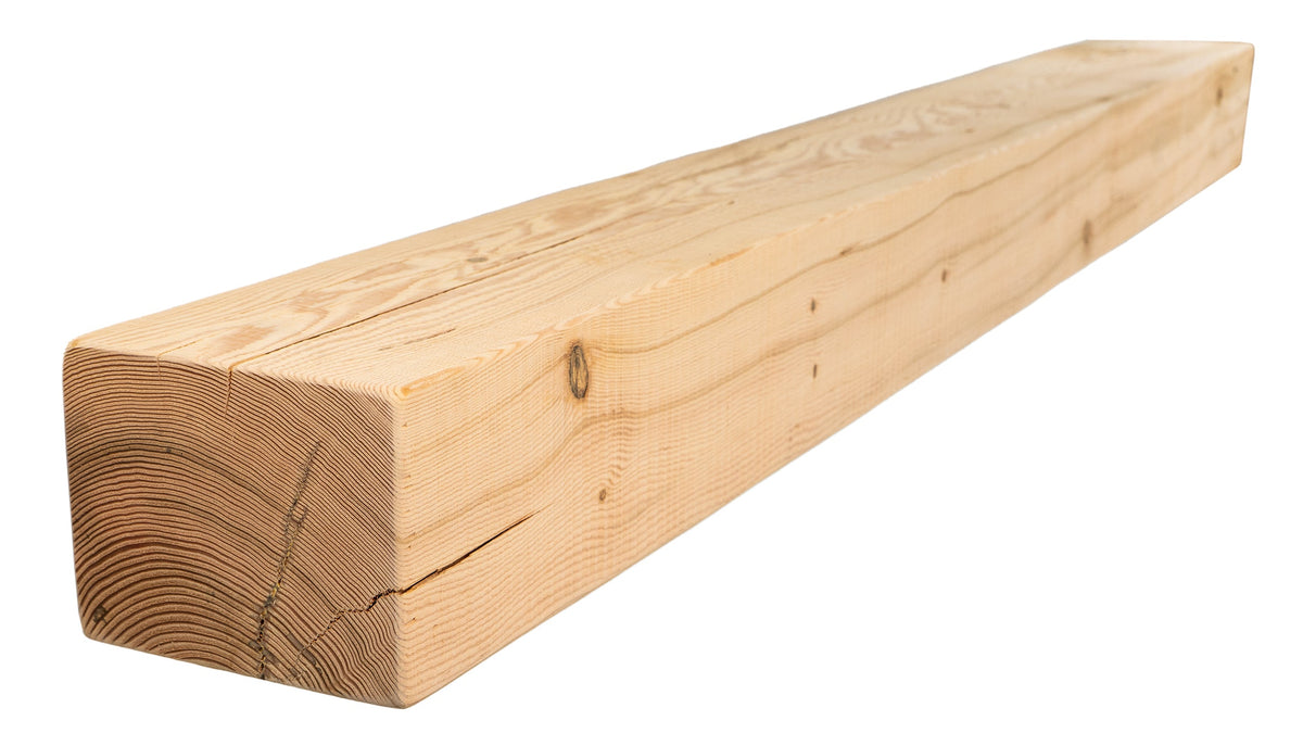 Reclaimed Wood Fireplace Mantel - Dakota Timber Co - Fireplace Mantels