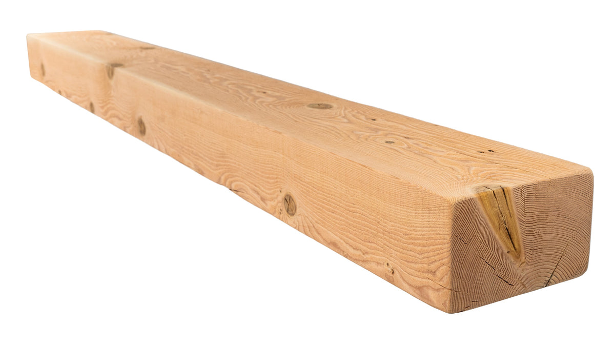 Reclaimed Wood Fireplace Mantel - Dakota Timber Co - Fireplace Mantels